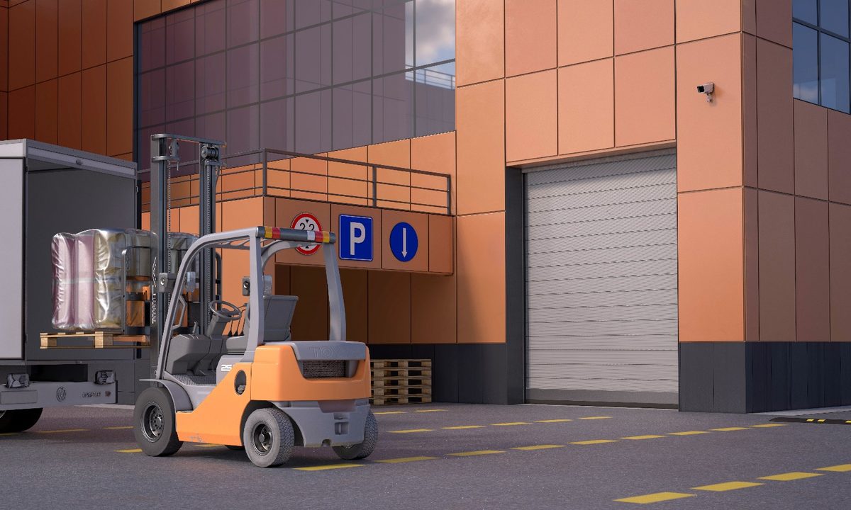 Скоростные спиральные ворота Алютех TurboRoll
